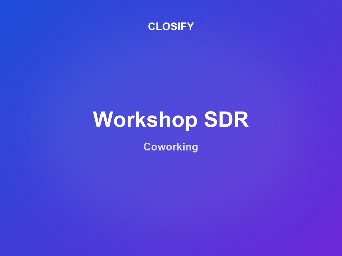 Session de formation vente B2B et closing en coworking